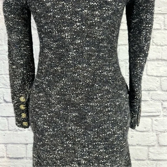 Isabel Marant Etoile Overton Boucle Alpaca Wool Double Breasted Coat Gray XS - Picture 10 of 16